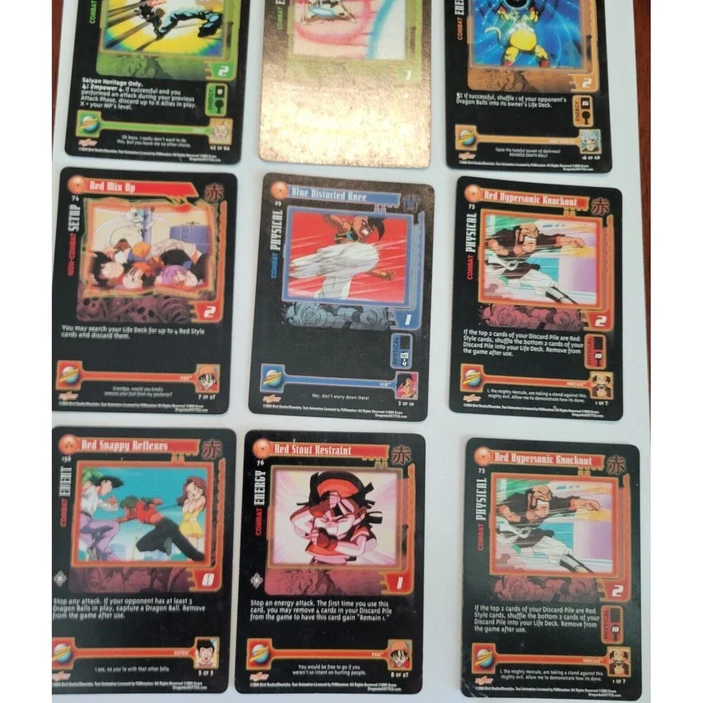 Dragon Ball GT CCG TCG Lot of 15 Cards - Non-Holo LP/MP